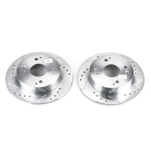 Load image into Gallery viewer, Power Stop 1997 Acura CL Rear Evolution Drilled &amp; Slotted Rotors - Pair