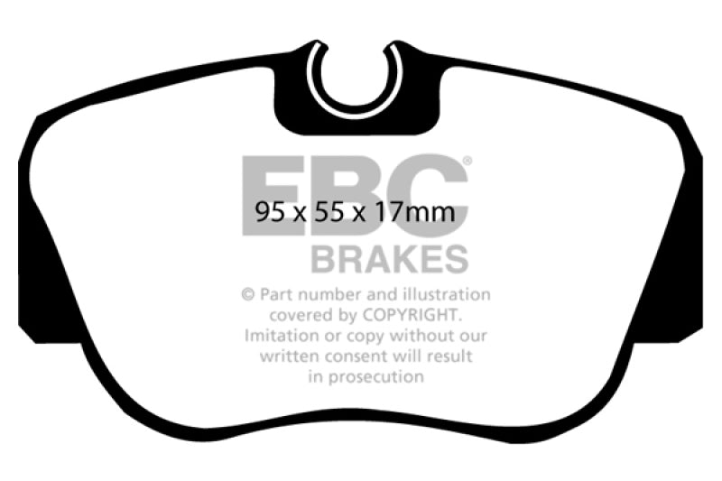 EBC GreenStuff Front Brake Pads - DP2778