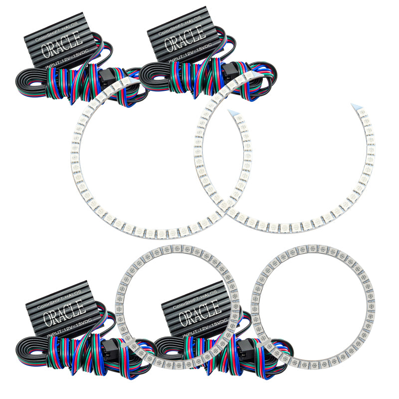 Oracle BMW 6 Series 06-10 Halo Kit - ColorSHIFT w/o Controller ORACLE Lighting