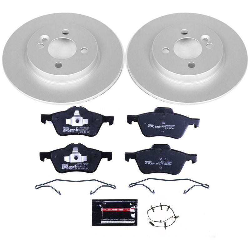 Power Stop 07-08 Mini Cooper Front Euro-Stop Brake Kit PowerStop