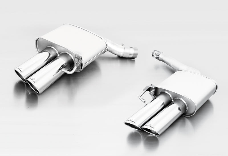 Remus 2007 Audi S5 Quattro Coupe (B8) 4.2L V8 Sport Exhaust Right w/84mm Angled Tail Pipe Set Remus