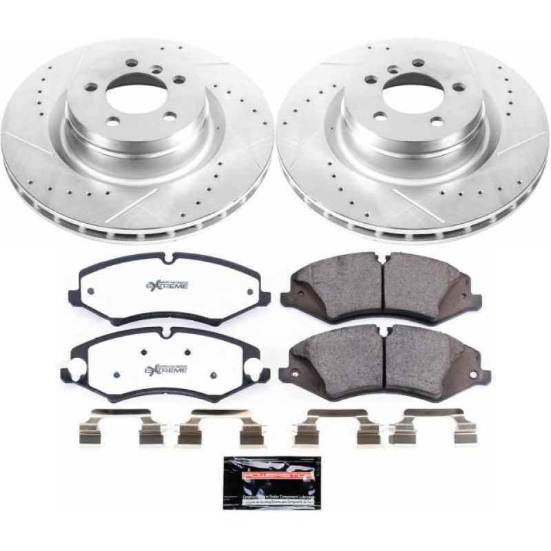 Power Stop 10-12 Land Rover Range Rover Front Z36 Truck & Tow Brake Kit PowerStop