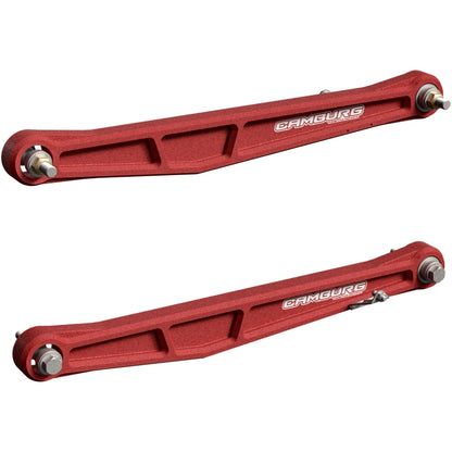 Camburg Ford Ranger Raptor ’24-‘25 KINETIK Series Rear Billet Lower Trailing Arm Kit (RED)