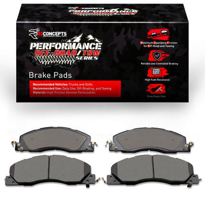 R1 09-18 Ram 2500 Front Off-Road/Tow Brake Pads