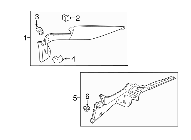 Genuine OEM Honda Door Trim Panel Clip (91560-SZW-003) X1