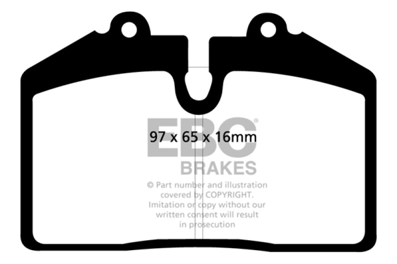 EBC YellowStuff Front Brake Pads - DP41013R EBC