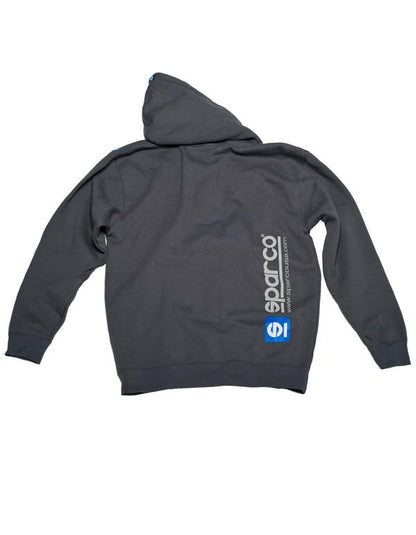 Sparco Swtshrt Zip Www Gry Xlrg