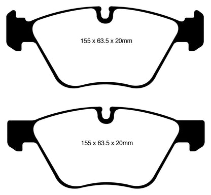 EBC RedStuff Front Brake Pads - DP31600C EBC