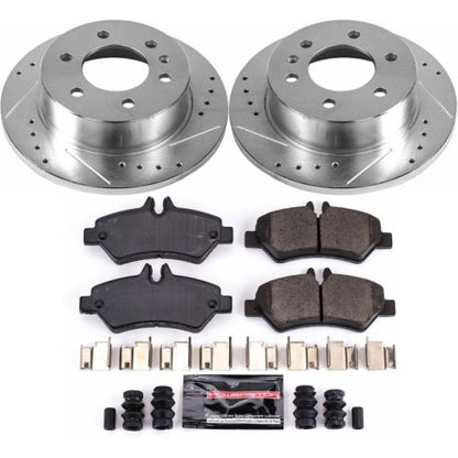Power Stop 07-09 Dodge Sprinter 2500 Rear Z23 Evolution Sport Brake Kit PowerStop