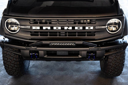 DV8 Offroad 21-22 Ford Bronco Factory Modular Front Bumper Bull Bar DV8 Offroad