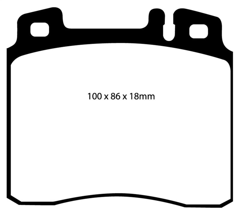 EBC RedStuff Front Brake Pads - DP3963C EBC