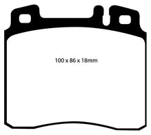 Load image into Gallery viewer, EBC RedStuff Front Brake Pads - DP3963C