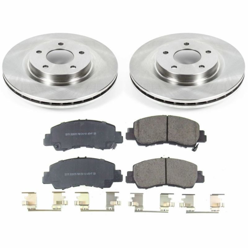 Power Stop 2018 Mitsubishi Eclipse Cross Front Autospecialty Brake Kit PowerStop