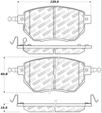 StopTech Street Disc Brake Pads - 305.09690