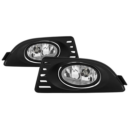 Spyder Acura RSX 05-07 OEM Fog Lights w/Switch- Clear FL-AR06-C SPYDER