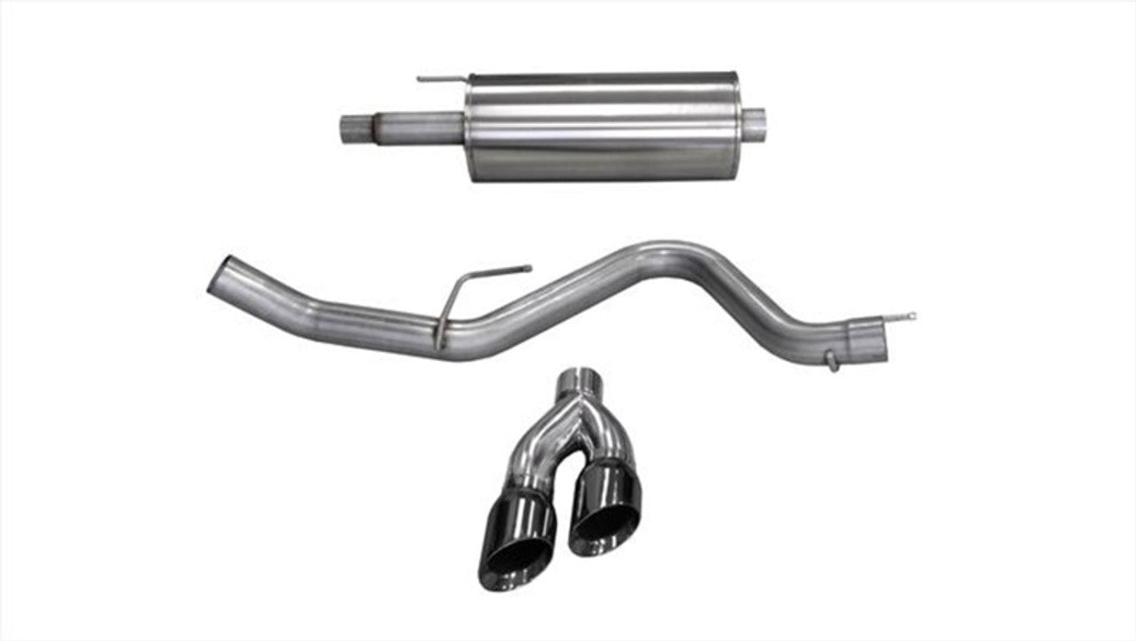 Corsa 14 GMC Sierra/Chevy Silv 1500 Crew Cab/Short Bed 5.3L V8 Black Sport Single Side CB Exhaust CORSA Performance