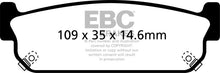 Load image into Gallery viewer, EBC YellowStuff Rear Brake Pads - DP41784R