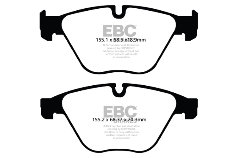 EBC GreenStuff Front Brake Pads - DP22103