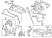 Load image into Gallery viewer, Genuine OEM Honda Civic Accord Fit CR-Z Dipstick Tube O-Ring Seal (91302-GE0-000) X1