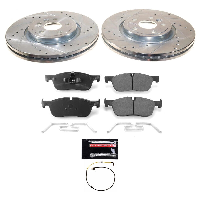 Power Stop 18-20 Land Rover Range Rover Velar Front Z23 Evolution Brake Kit PowerStop