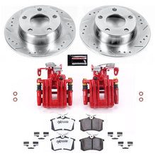 Load image into Gallery viewer, Power Stop 99-04 Audi A6 Quattro Rear Z26 Street Warrior Brake Kit w/Calipers