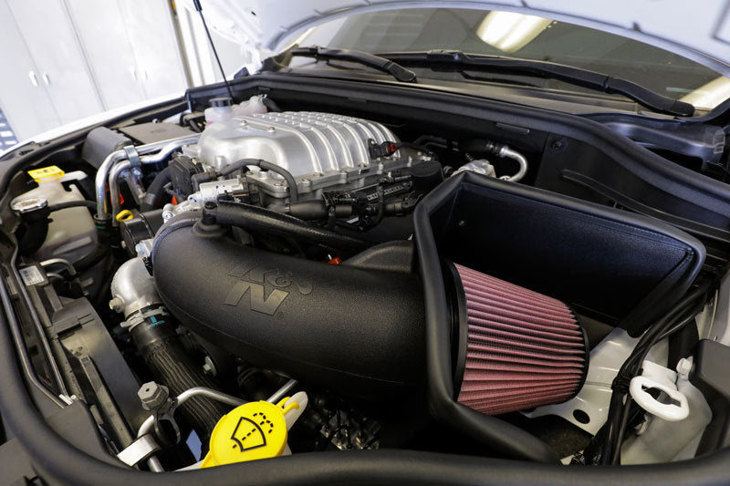 K&N 18-19 Jeep Grand Cherokee Trackhawk V8-6.2L F/I Aircharger Performance Intake K&N Engineering