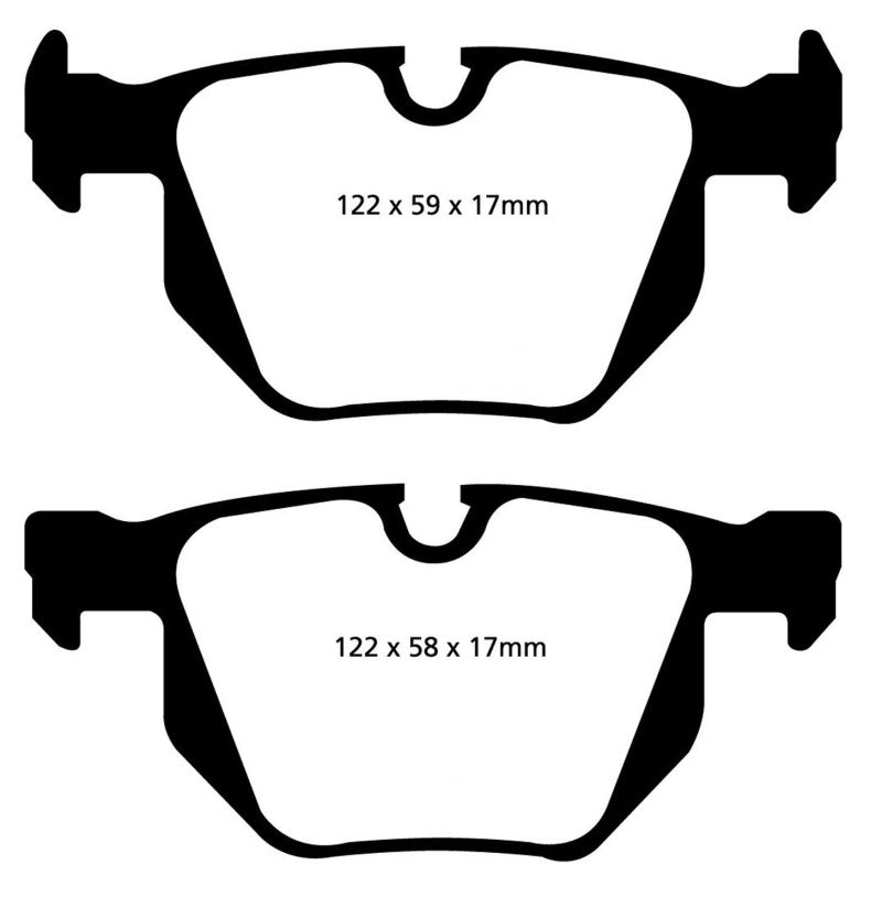 EBC Ultimax2 Rear Brake Pads - UD1042