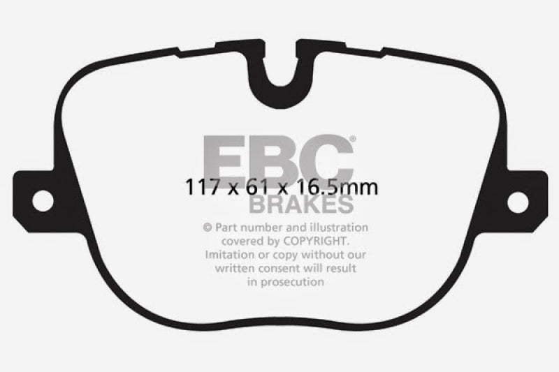 EBC GreenStuff Rear Brake Pads - DP62068 EBC