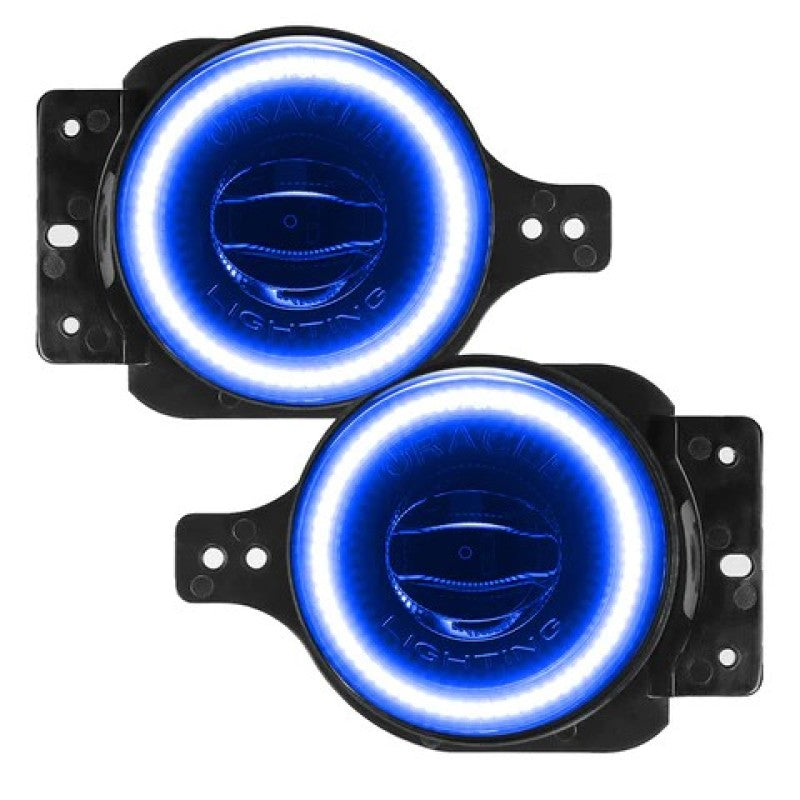 Oracle Jeep Wrangler JL/Gladiator JT Sport High Performance W LED Fog Lights - Blue