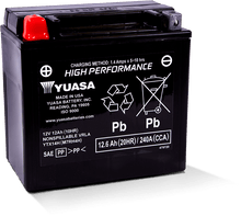 Load image into Gallery viewer, Yuasa YTX14H Maintenance Free AGM 12 Volt Battery