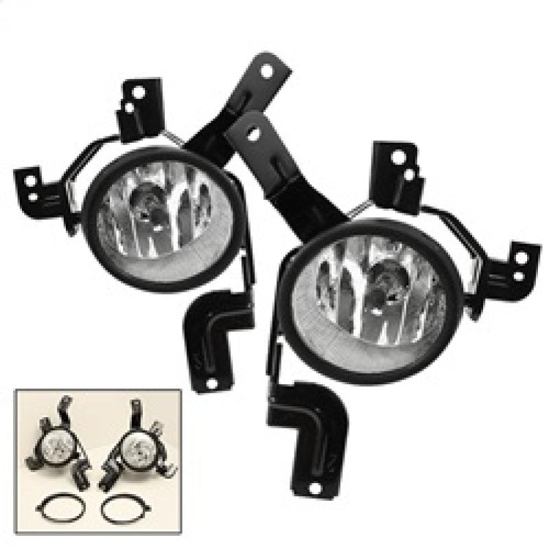 Spyder Honda CRV 07-09 OEM Fog Lights W/Switch Clear FL-HCRV07 SPYDER