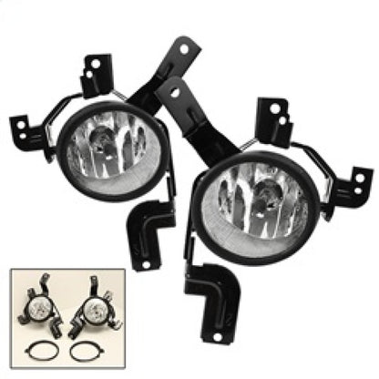 Spyder Honda CRV 07-09 OEM Fog Lights W/Switch Clear FL-HCRV07 SPYDER