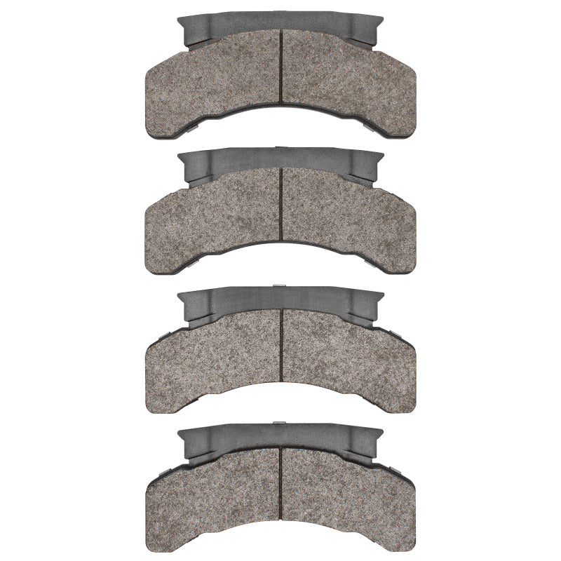 R1 Front & Rear Super Heavy Duty Brake Pads 1979-2012 Beaver Motorcoach/Blue Bird Bus & More - 2214-0224-00