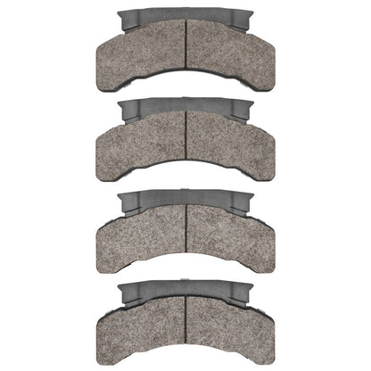 R1 Front & Rear Super Heavy Duty Brake Pads 1979-2012 Beaver Motorcoach/Blue Bird Bus & More - 2214-0224-00