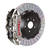 Brembo 06-10 M5/06-10 M6 Front GTR BBK 6 Piston Billet 405x34 2pc Rotor Drilled- Nickel