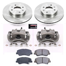 Load image into Gallery viewer, Power Stop 12-18 Hyundai Accent Front Autospecialty Brake Kit w/Calipers