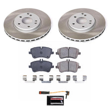 Load image into Gallery viewer, Power Stop 09-11 Mercedes-Benz SLK300 Front Semi-Coated Rotor Kit