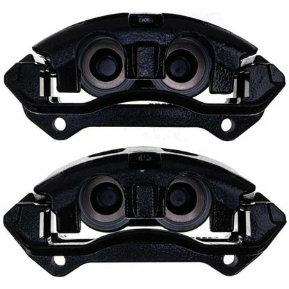 Power Stop 10-21 Ford Expedition Front Black Caliper - Pair w/Bracket PowerStop