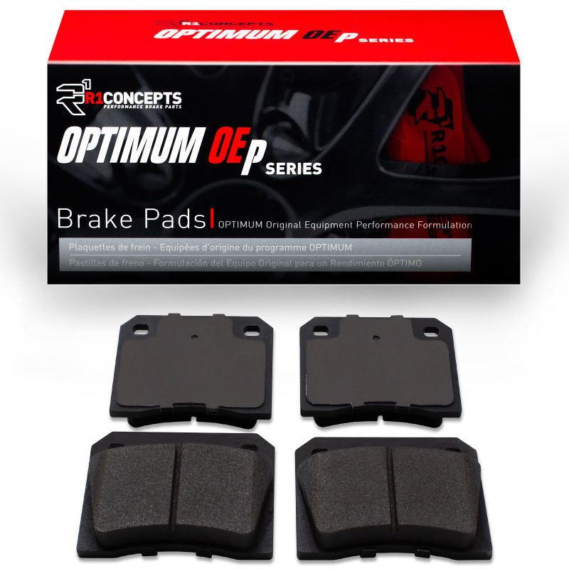 R1 Front & Rear OE Brake Pads 1958-1993 Ac/Alfa Romeo & More - 2551-0009-00