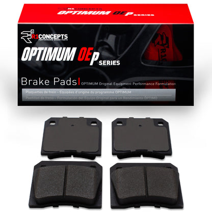 R1 Front & Rear OE Brake Pads 1958-1993 Ac/Alfa Romeo & More - 2551-0009-00