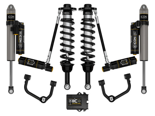 ICON 21-24 Ford F150 4WD 2.75-3.5in Stage 5 Suspension System - Tubular UCA