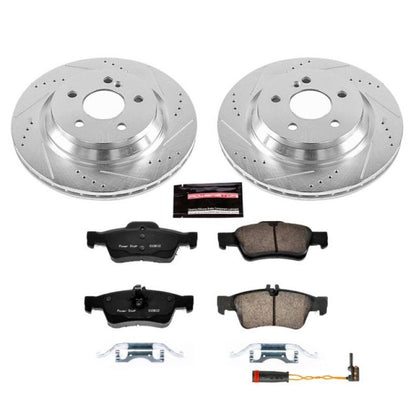 Power Stop 12-13 Mercedes-Benz S350 Rear Z23 Evolution Sport Brake Kit PowerStop