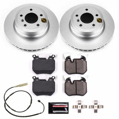 Power Stop 11-13 BMW 135i Rear Z23 Evolution Sport Coated Brake Kit PowerStop