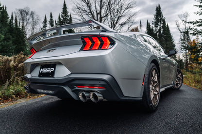 MBRP 2024+ Ford Mustang GT Armor Pro 3in Steet Profile Catback Exhaust  - Stainless Steel Tips MBRP