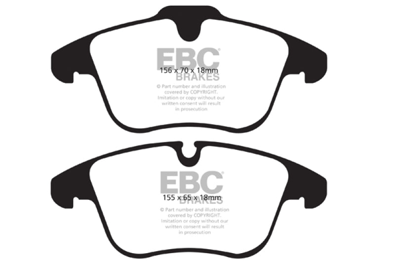 EBC RedStuff Front Brake Pads - DP31911C EBC