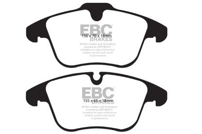 EBC RedStuff Front Brake Pads - DP31911C EBC