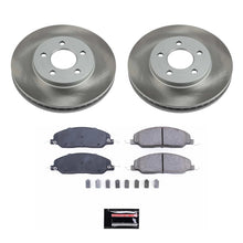 Load image into Gallery viewer, Power Stop 05-10 Ford Mustang Front Semi-Coated Rotor Kit