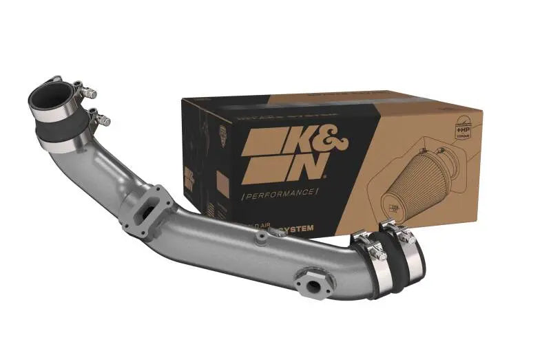 K&N 20-22 Hyundai Veloster N 2.0L L4 Aluminum Charge Pipe Kit - Gunmetal Gray K&N Engineering