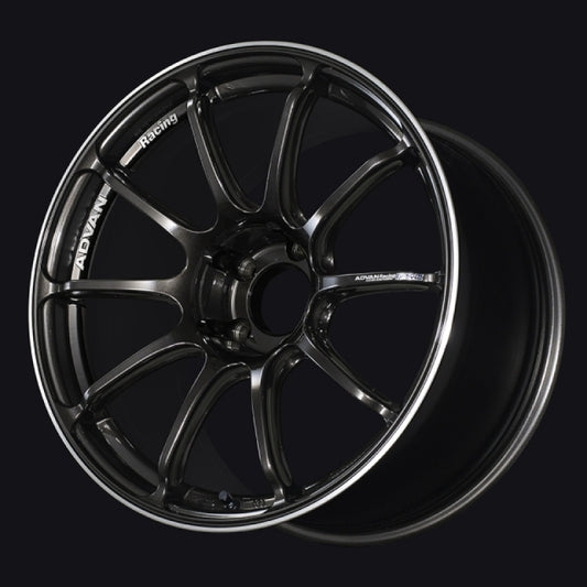 ADVAN Racing RSIII 18x9.5 +45 5x114.3 Wheel - Black Gunmetallic & Ring - YA38J45EBGR