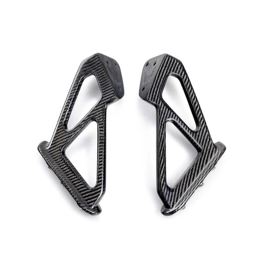 Seibon SMB23HDCVR Carbon Fiber OEM-Style Rear Spoiler Mounting Brackets for 2023–2025 Honda Civic Type R